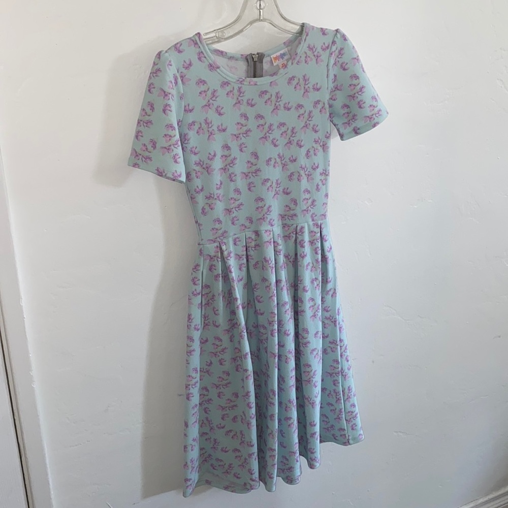 LuLaRoe Floral Pattern Dress - XS